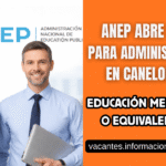 llamado administrativo ANEP Canelones