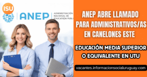 llamado administrativo ANEP Canelones