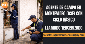 agente de campo para OSE