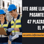 pasantías UTE 2026