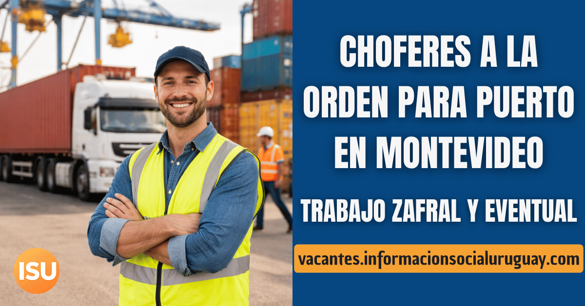 trabajo en puerto Uruguay