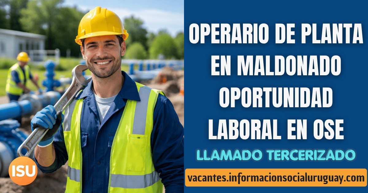 Operario de planta Maldonado