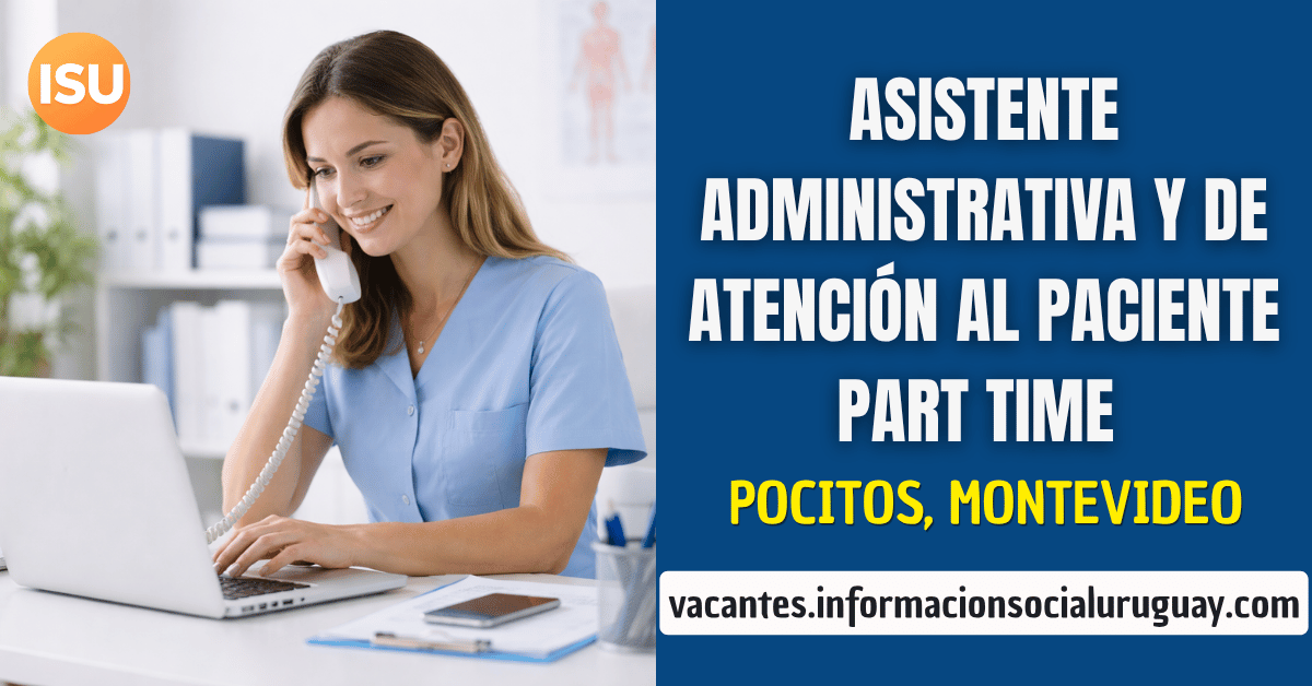 asistente administrativa Montevideo