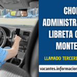 chofer administrativo Montevideo