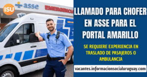 llamado chofer ASSE