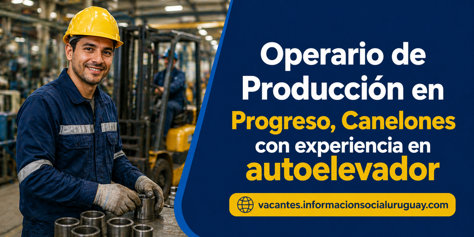 Operario de producción Progreso Canelones