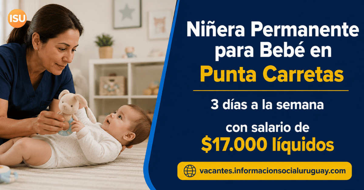 Niñera en Punta Carretas