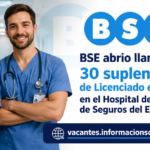 llamado BSE Licenciado en Enfermería