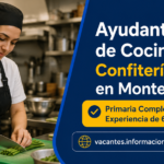 ayudante de cocina en Montevideo