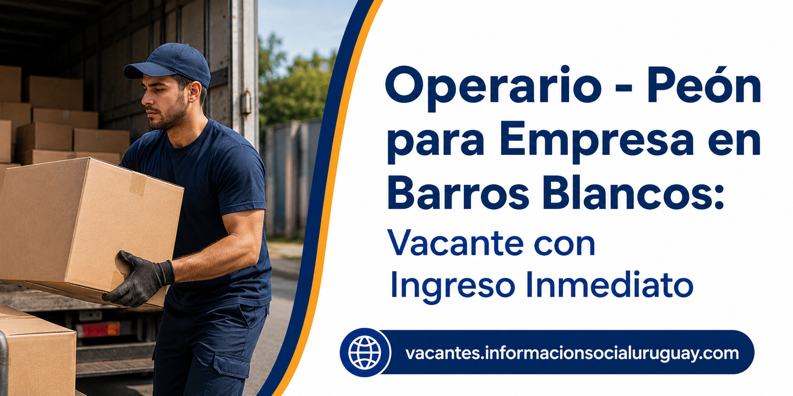 Operario Peón en Barros Blancos