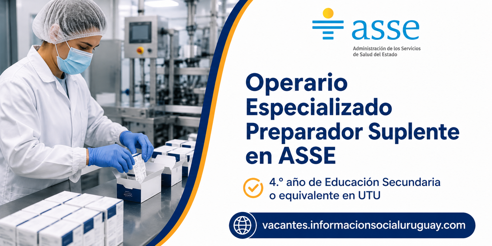 Operario Especializado Preparador ASSE