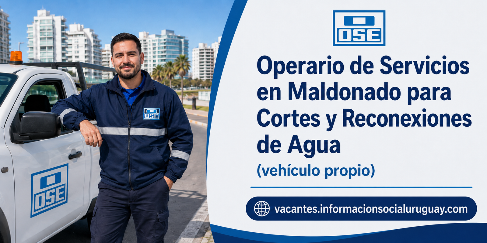 Operario de Servicios en Maldonado
