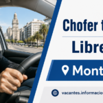 Chofer temporal Libreta A Montevideo