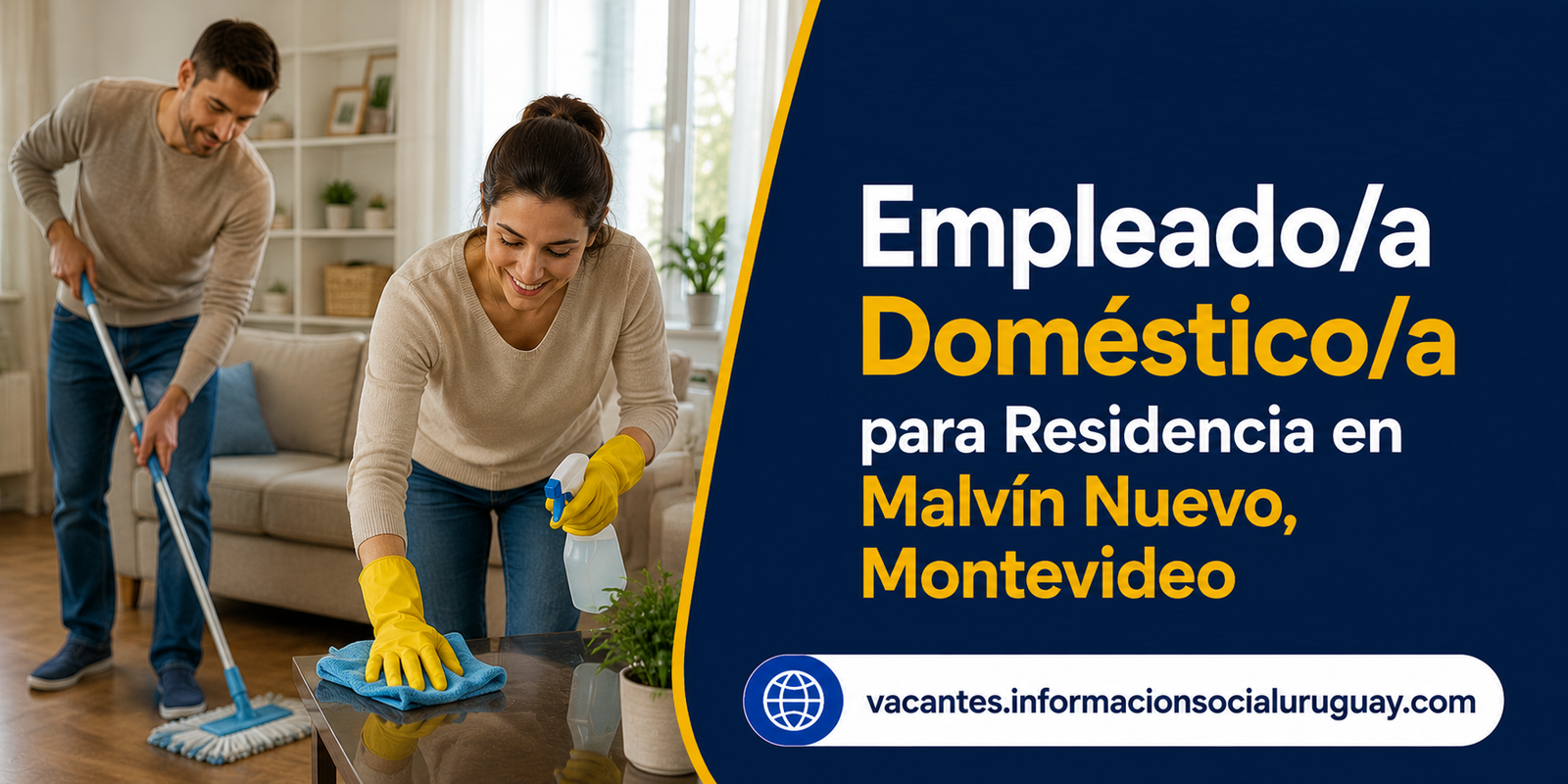 Empleado doméstico en Montevideo