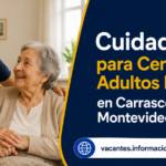 Cuidadora para centro de adultos mayores en Montevideo