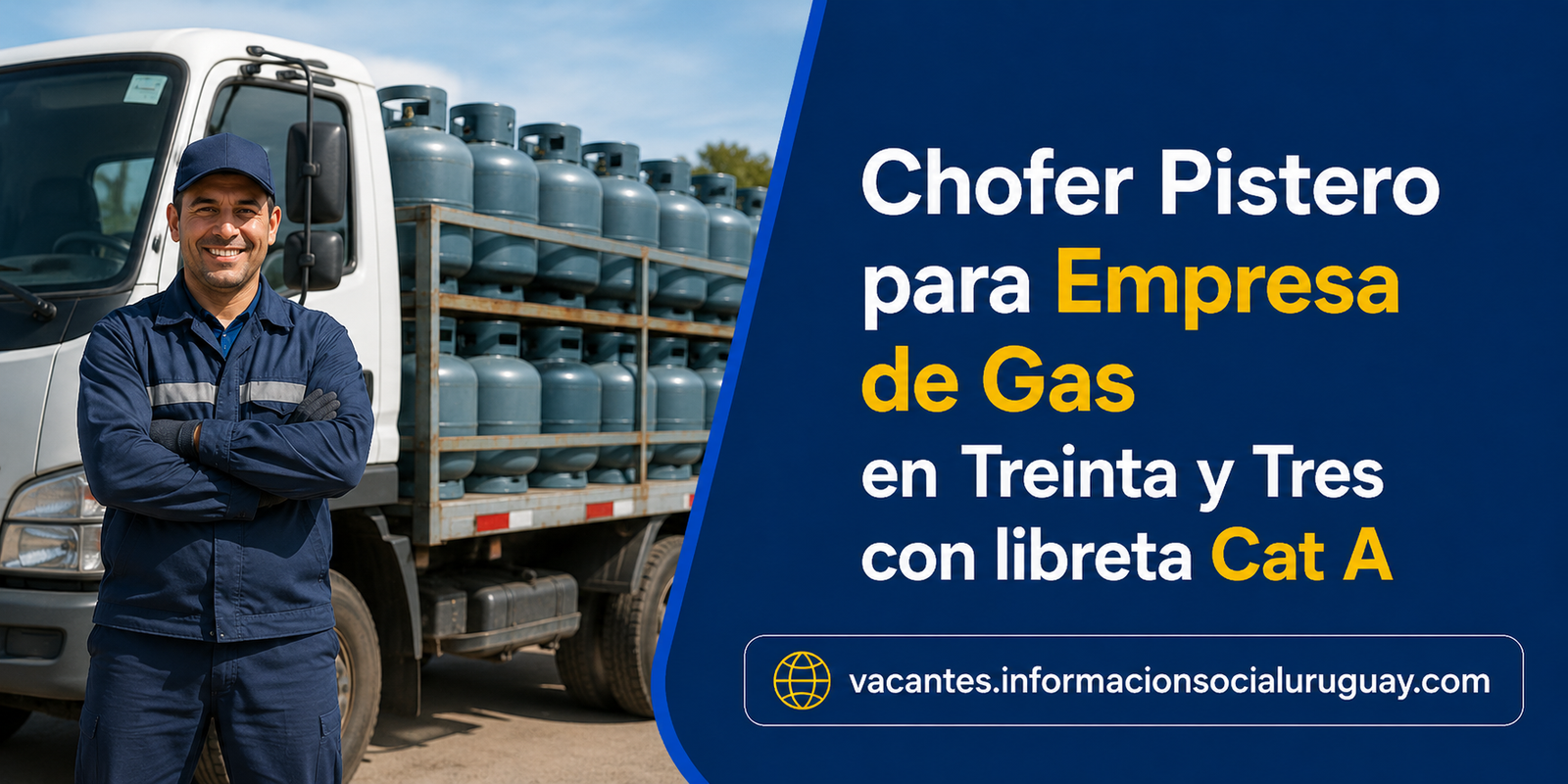 Chofer Pistero en Treinta y Tres