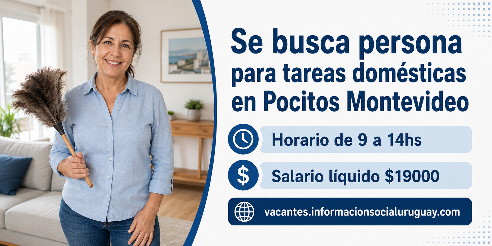 servicio doméstico en Pocitos