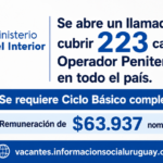 Llamado Operador Penitenciario 2026