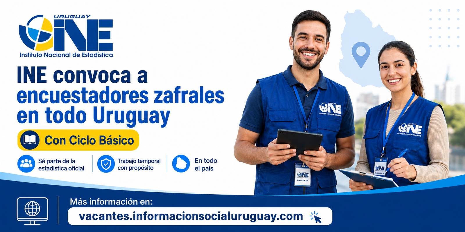 Llamado INE encuestadores 2026