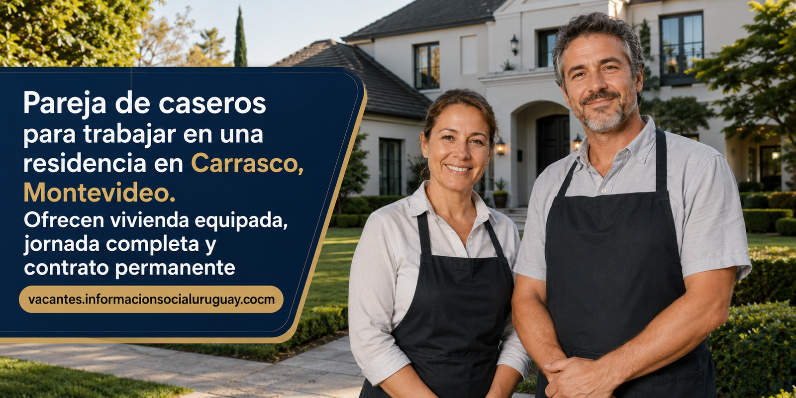pareja de caseros en Carrasco