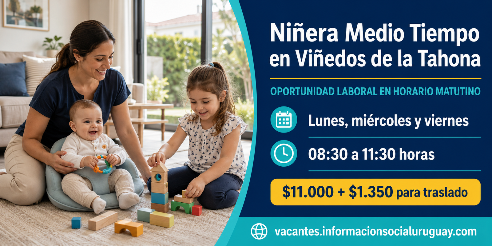 niñera en Viñedos de la Tahona