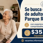 cuidadora de adulto mayor