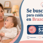 niñera para beba en Brazo Oriental