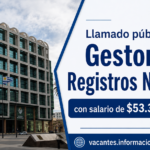 llamado Gestor de Registros Nacionales