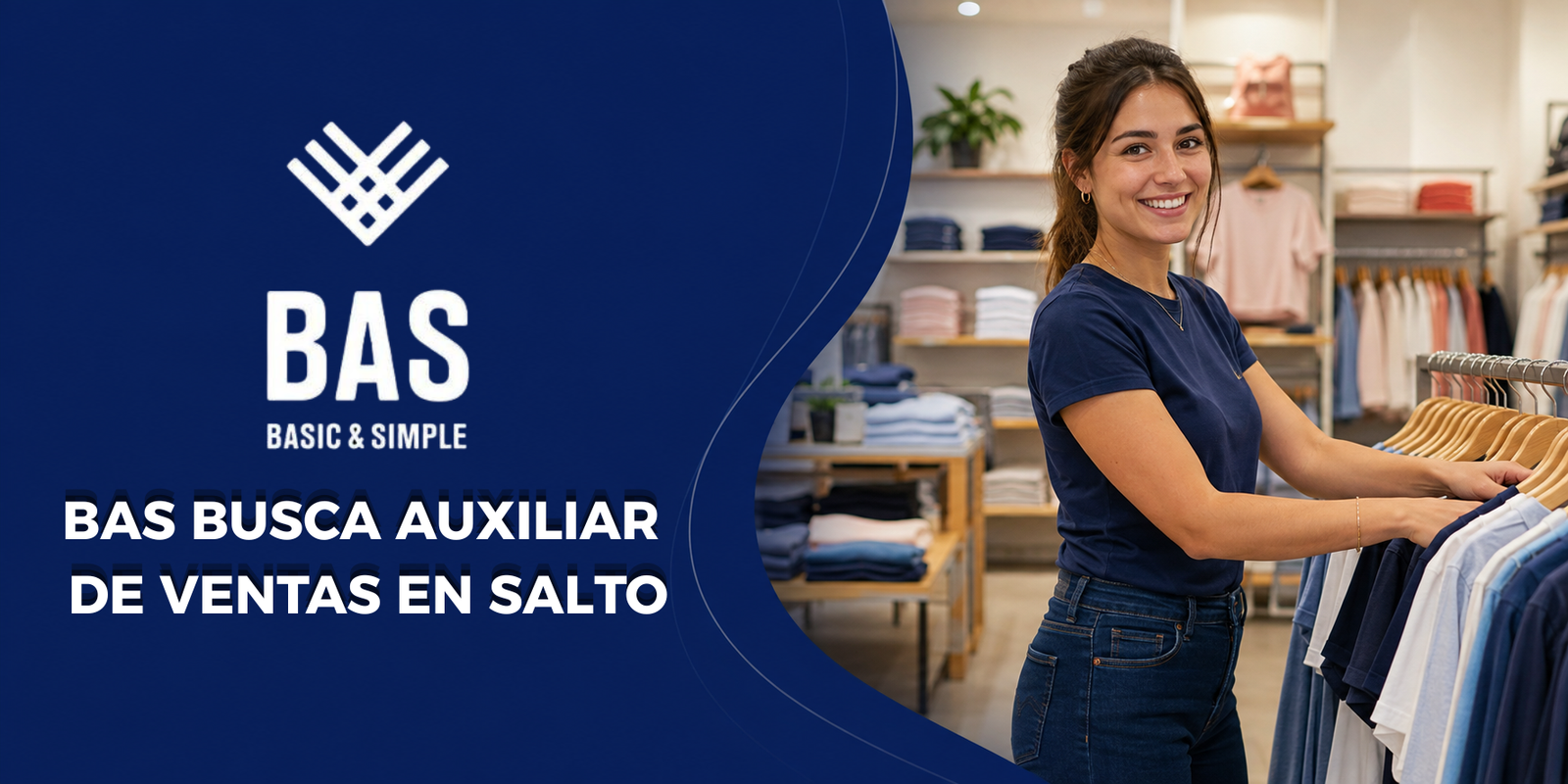 Auxiliar de Ventas en Salto