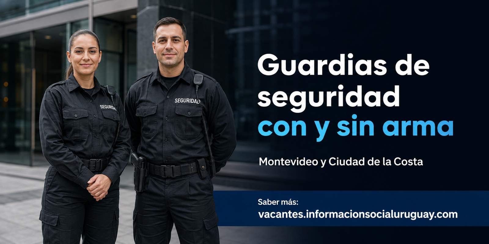 guardia de seguridad en Montevideo
