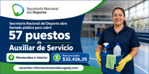 Llamado Secretaría Nacional del Deporte