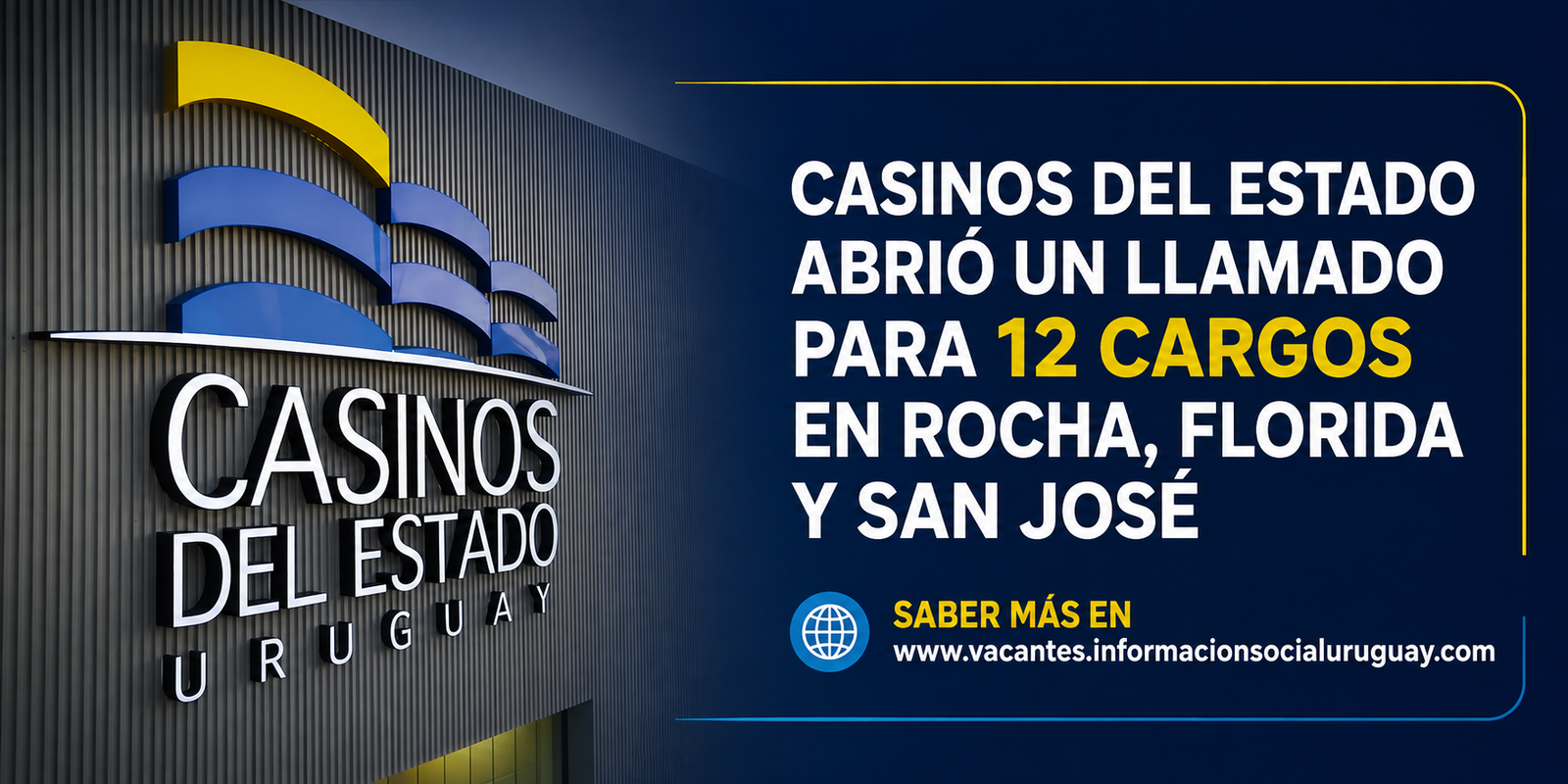 llamado de Casinos del Estado