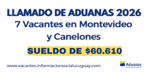 llamado de Aduanas 2026