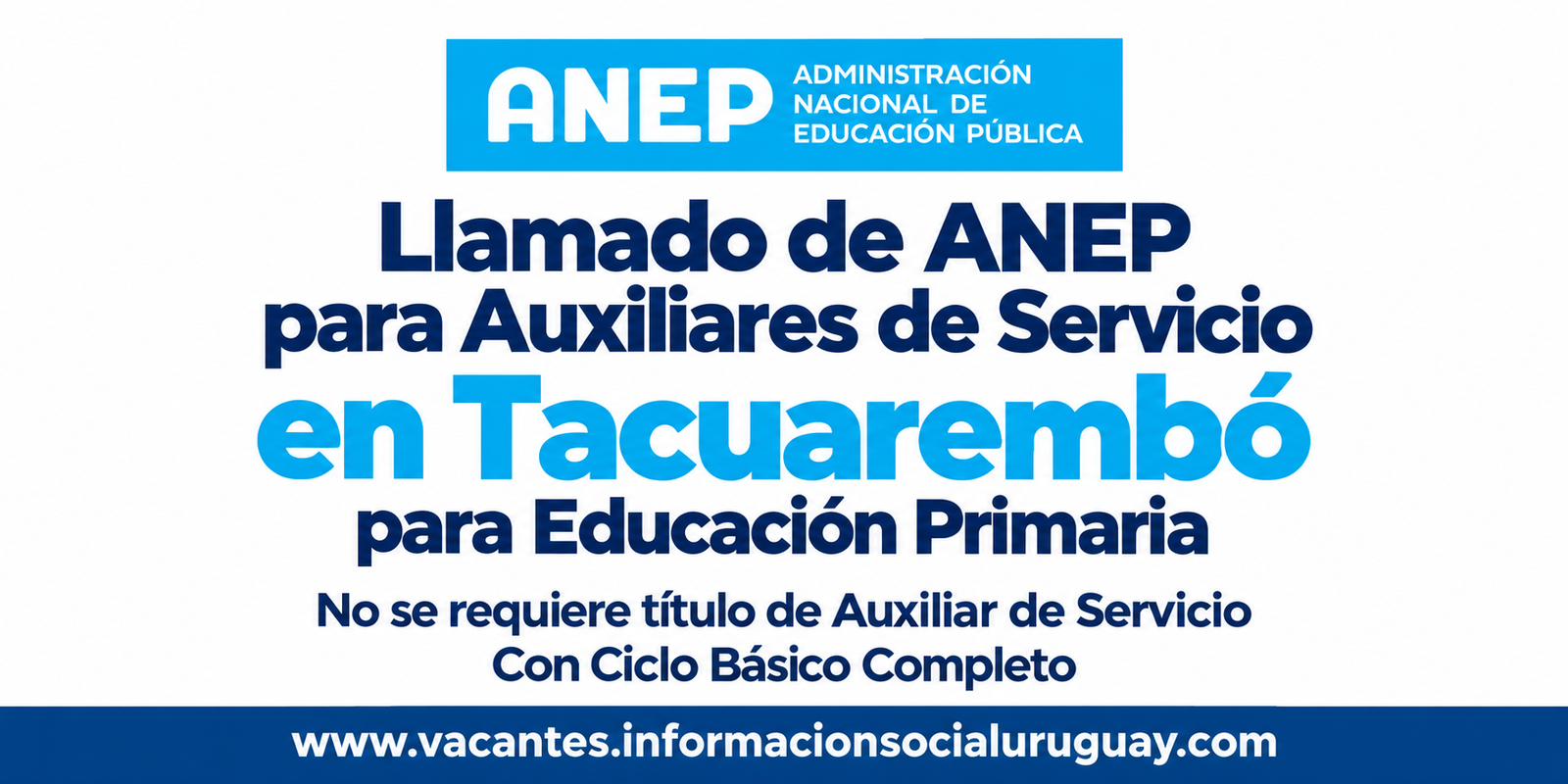 llamado de anep