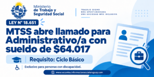 llamado del mtss