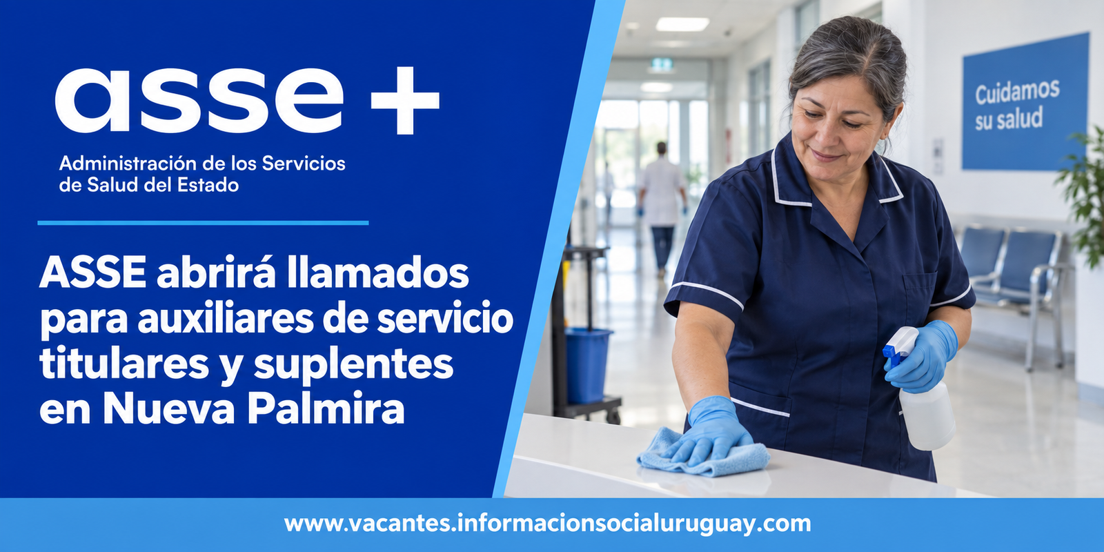 auxiliares de servicio en Nueva Palmira