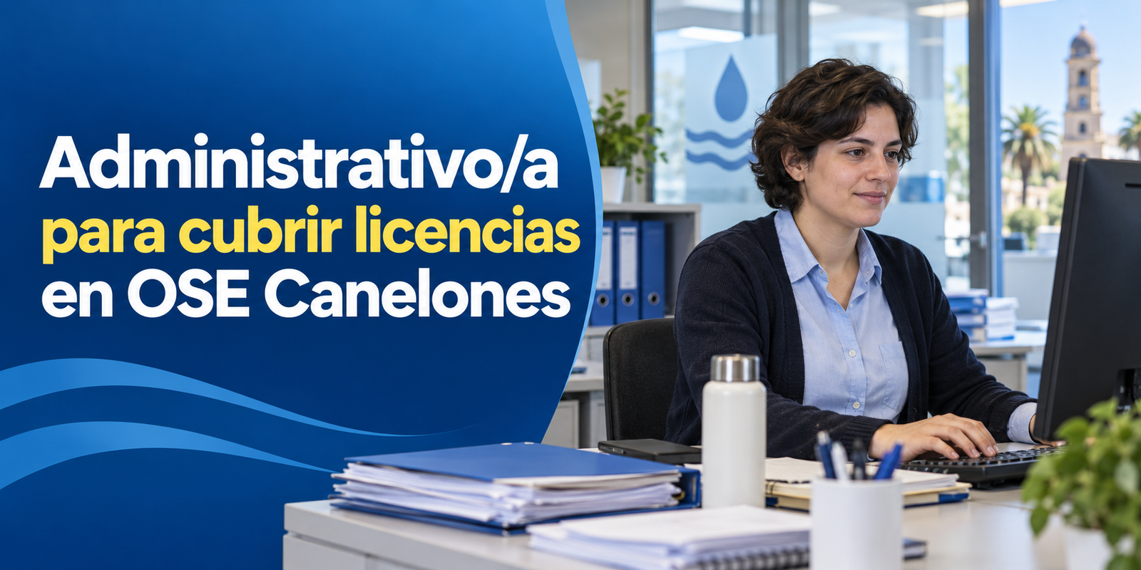 administrativo para OSE en Canelones