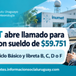 INUMET llamado chofer