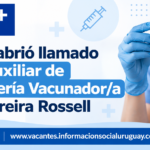 ASSE Auxiliar de Enfermería Vacunador