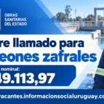 llamado de OSE peones zafrales