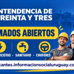 llamado de la intendencia de treinta y tres