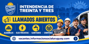 llamado de la intendencia de treinta y tres