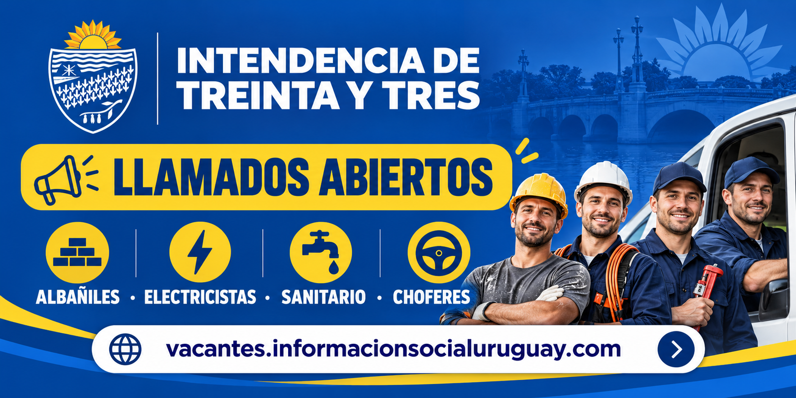 llamado de la intendencia de treinta y tres