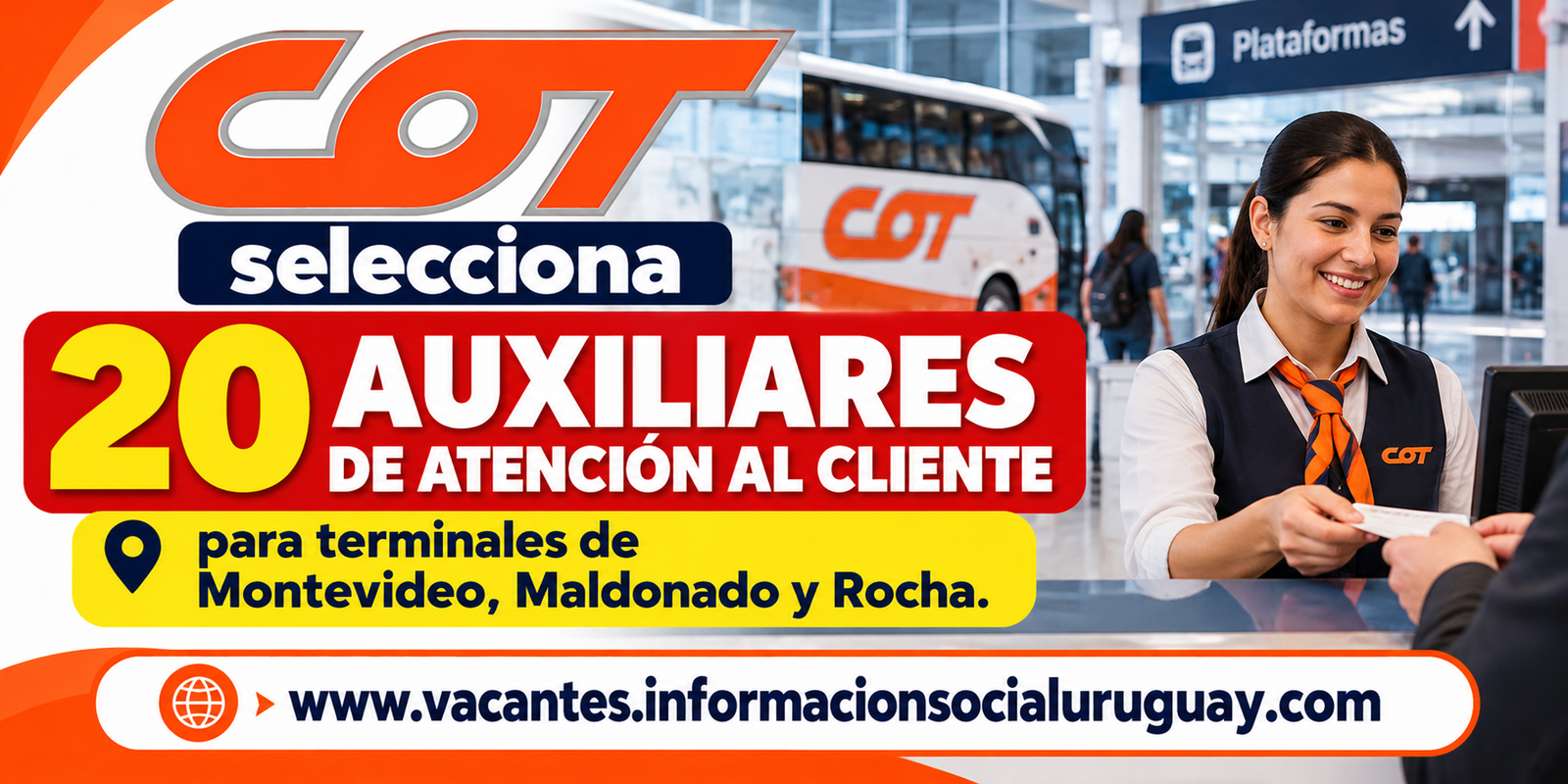 COT 20 Auxiliares de Atención al Cliente
