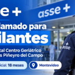 ASSE llamado Vigilantes Montevideo