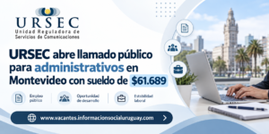 URSEC llamado administrativos 2026