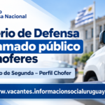 Ministerio de Defensa llamado choferes