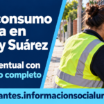 toma consumo de agua en Toledo y Suárez