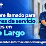 auxiliar de servicio suplente Cerro Largo