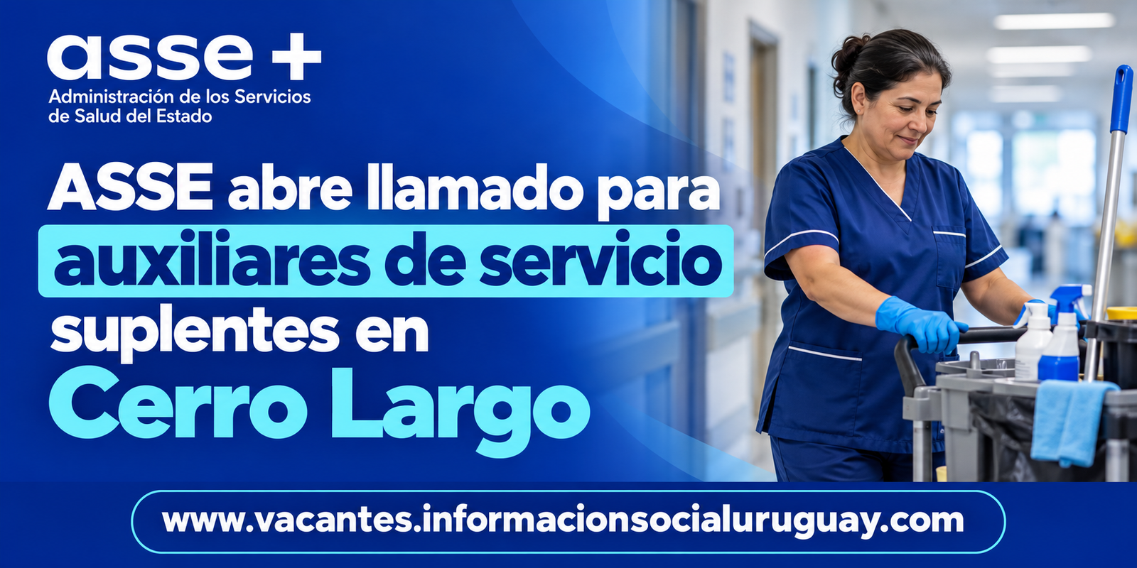 auxiliar de servicio suplente Cerro Largo